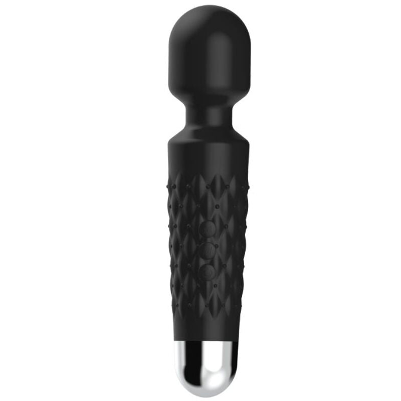 Comprar ARMONY Postman Masajeador Negro – Diseño Ergonómico Con Cabeza Flexible Para Comodidad Personalizada-Noxtic