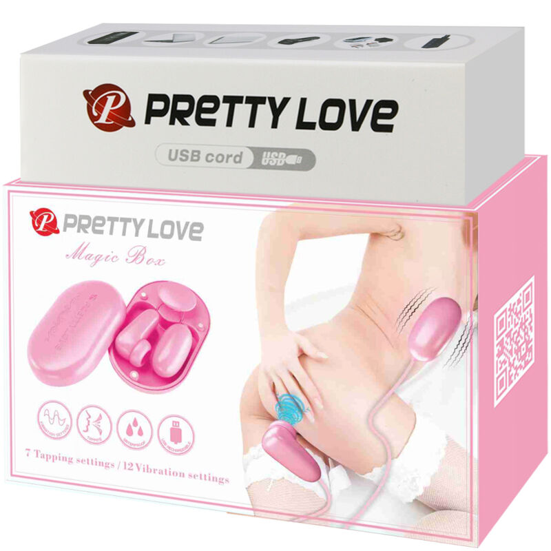 Comprar Pretty Love Magic Box Bala Vibradora – Vibrador Recargable Con Múltiples Modos De Estimulación-Noxtic