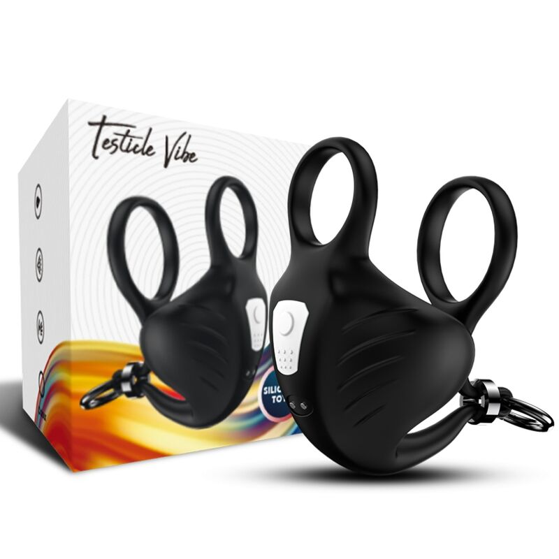 Comprar ARMONY Anillo Vibrador Con Control Remoto Negro – 9 Modos De Vibración Para Placer Personalizable-Noxtic