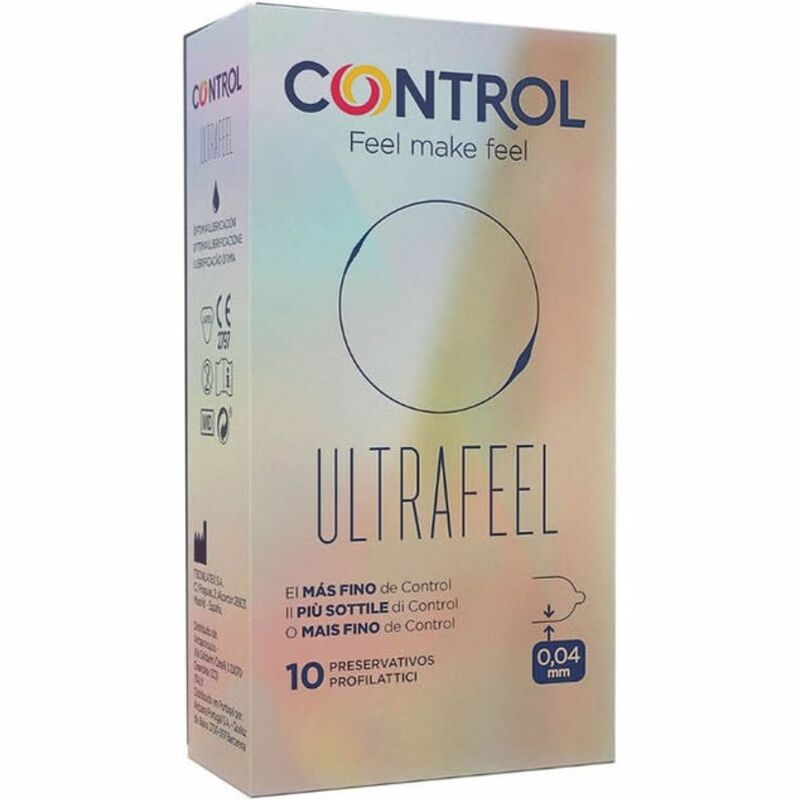 Comprar CONTROL Adapta Finísimo Ultrafeel 10 Uds – Preservativos Ultra Sensibles Para Placer Incomparable-PRESERVATIVOS-Noxtic