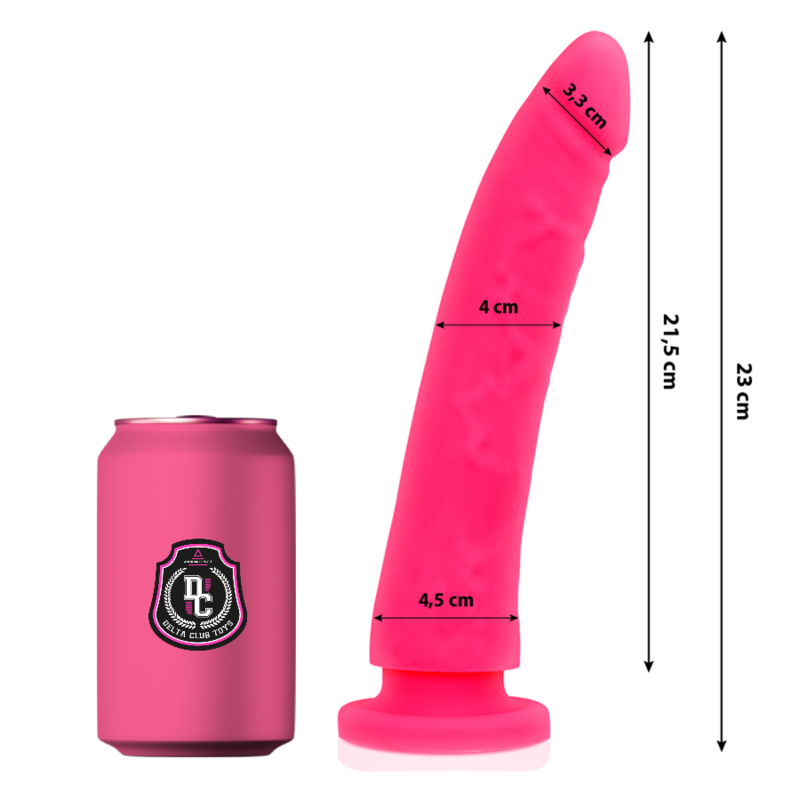 Comprar DELTA CLUB Dildo Realista Rosa – Silicona Médica Hipoalergénica Para Placer Seguro-Noxtic