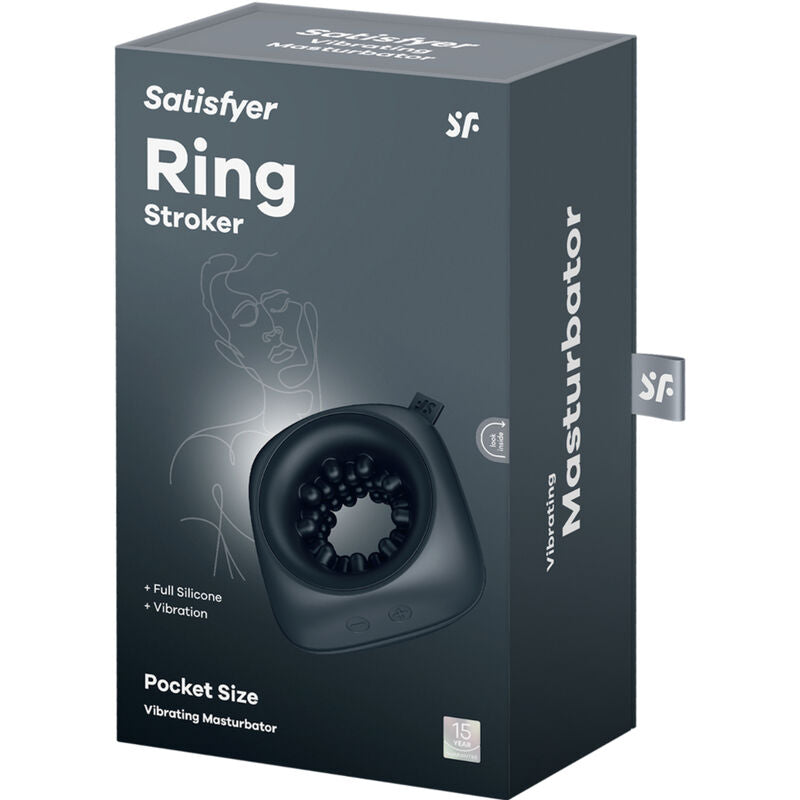 Comprar Satisfyer Ring Stroker – Innovador Masturbador Y Vibrador Ergonómico Para Placer Intimo-Noxtic