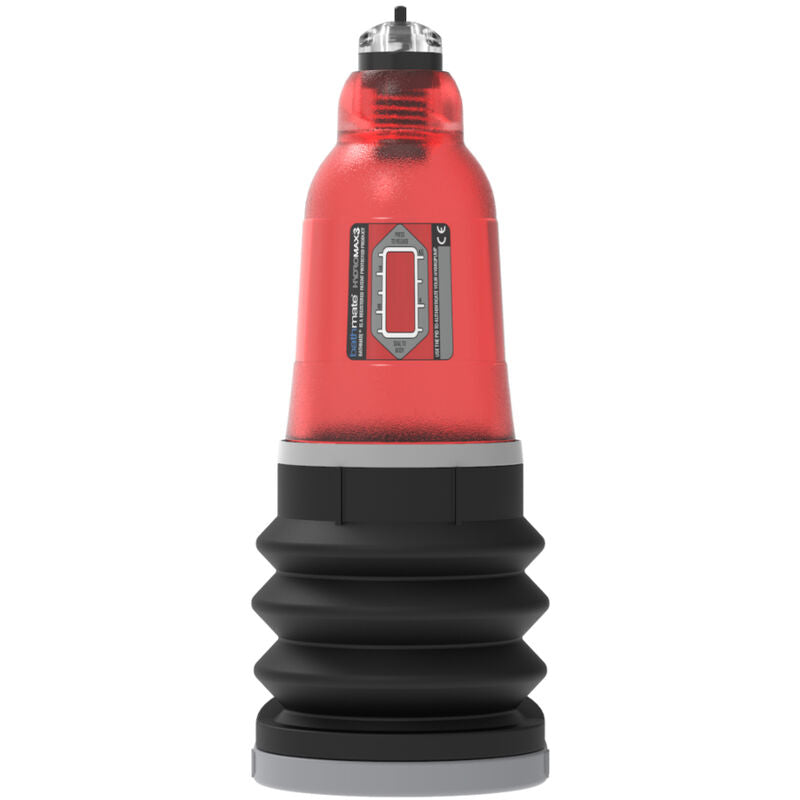 Comprar BATHMATE Hydromax 3 Rojo – Diseño Innovador Para Bienestar Sexual Accesible-Noxtic