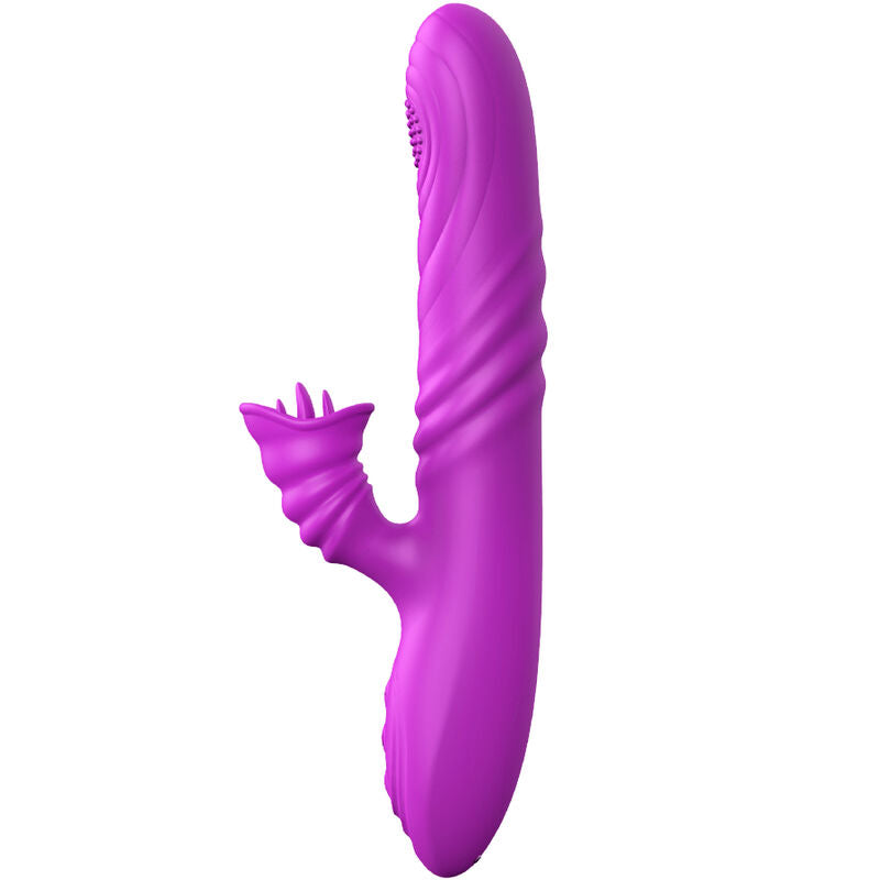 Comprar ARMONY Angelia Vibrador Multifuncional – Estimulador Con Efecto Calor Y Diseño Elegante Violeta-Noxtic
