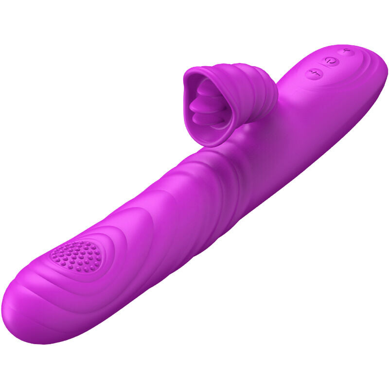 Comprar ARMONY Angelia Vibrador Multifuncional – Estimulador Con Efecto Calor Y Diseño Elegante Violeta-Noxtic