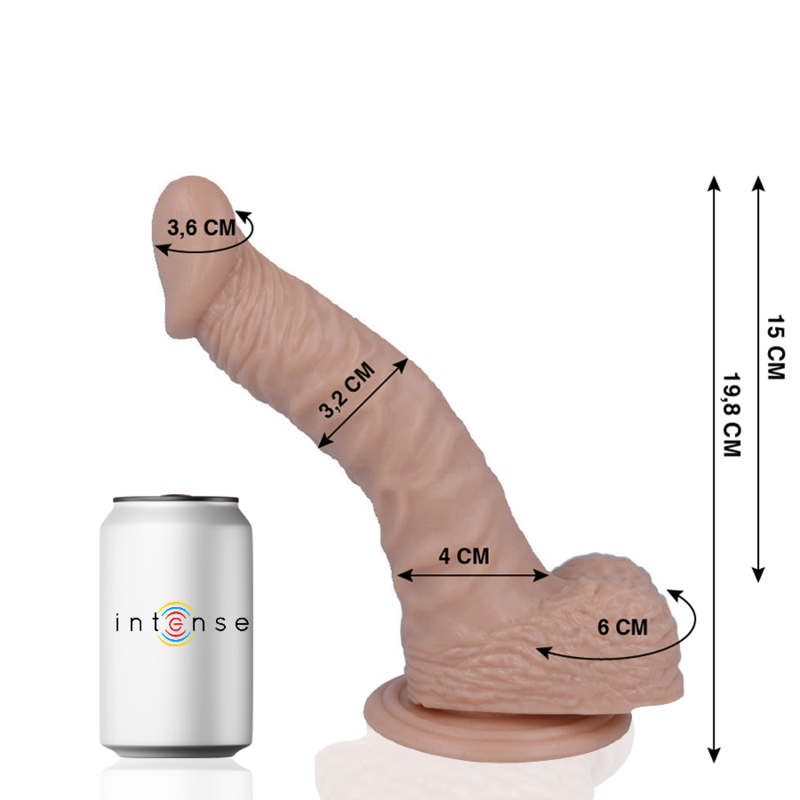 Comprar Mr Intense Dildo Realista 19.8 Cm – Tacto Suave Con Diseño Natural Para Placer Auténtico-Noxtic