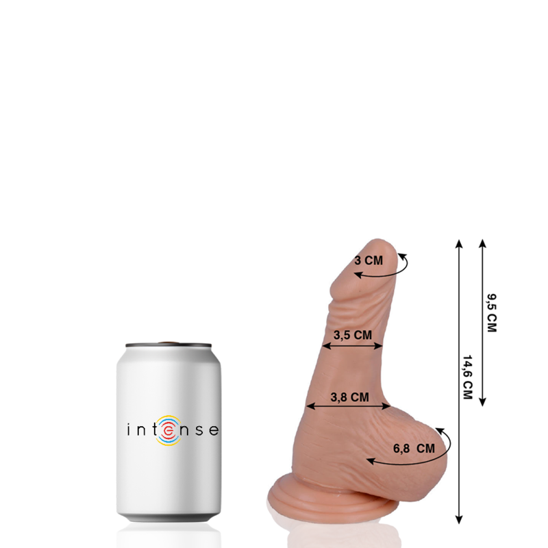 Comprar MR Intense Dildo Realista 14.6 CM – Tacto Suave Con Diseño Natural-Noxtic