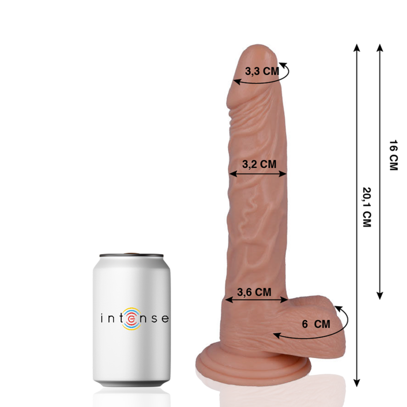 Comprar MR Intense Dildo Realista 20.1 Cm – Tacto Suave Con Diseño Natural Para Uso Diario-Noxtic