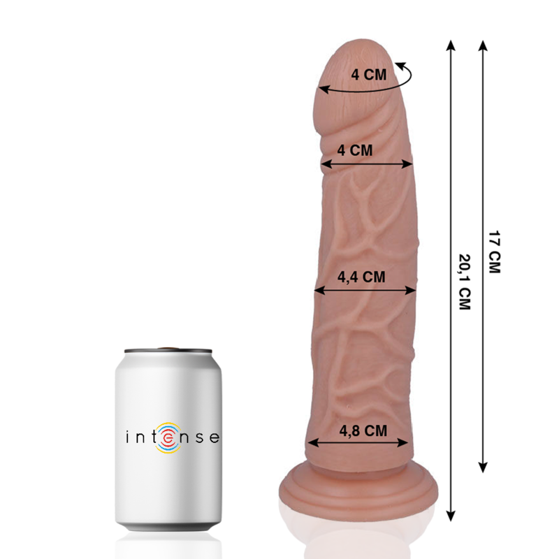 Comprar MR Intense Dildo Realista 20.1 CM – Tacto Suave Con Diseño Natural Para Comodidad Total-Noxtic