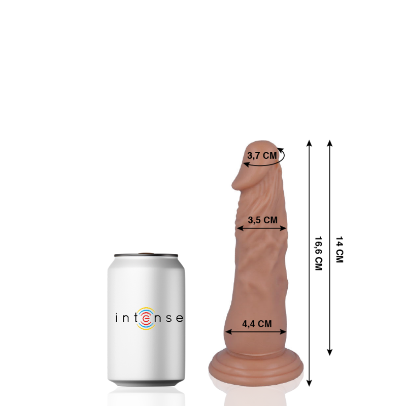 Comprar MR Intense Dildo Realista 16.6 Cm – Diseño Elegante Para Experiencia Sensorial Auténtica-Noxtic