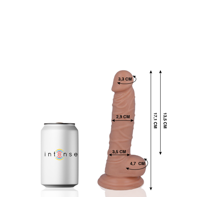 Comprar MR Intense Dildo Realista 17.1 Cm – Diseño Suave Para Una Experiencia Auténtica-Noxtic