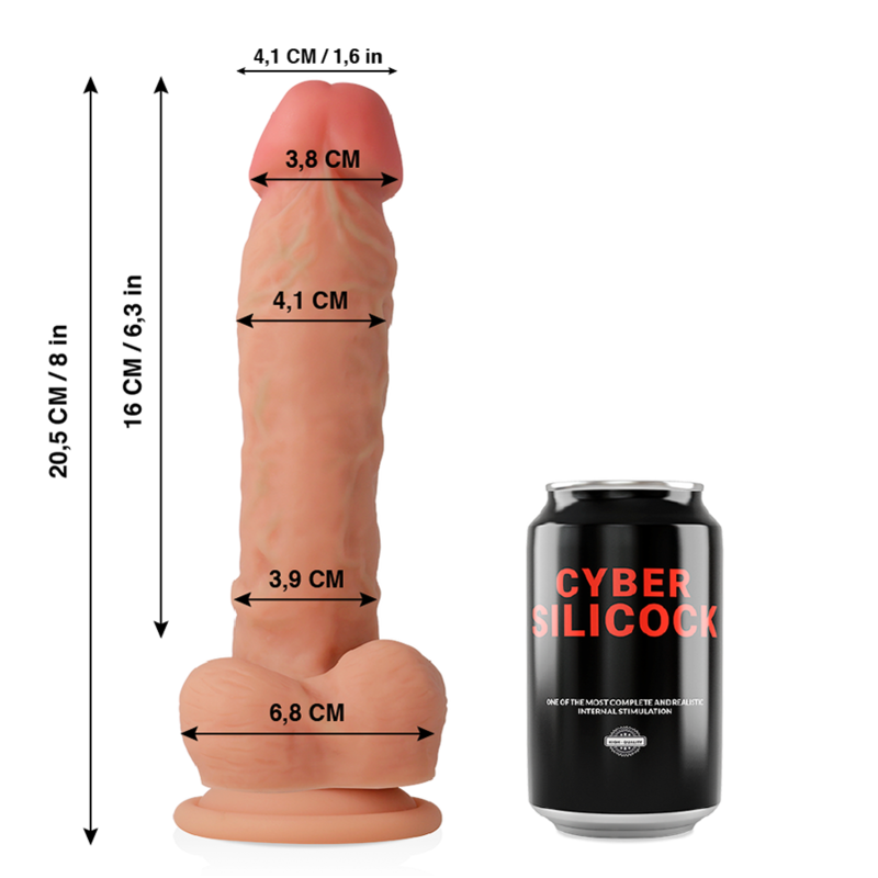 Comprar CYBER Silicock Magnus – Juguete Erótico Realista De Silicona Líquida Para Placer Confortable-Noxtic