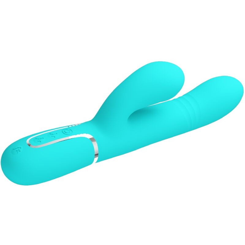 Comprar PRETTY LOVE Vibrador Punto G Multifunción Verde Agua – Estimulador Con 7 Modos De Vibración Para Placer Personalizado-Noxtic