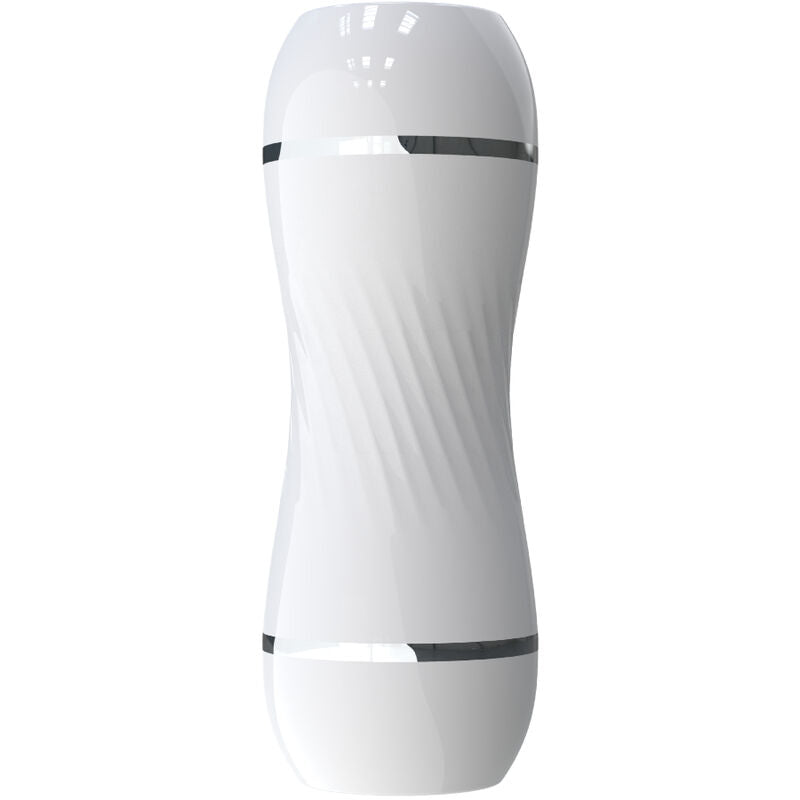 ARMONY Masturbador Doble Blanco – Diseño Ergonómico Con Sensación Suave y Realista