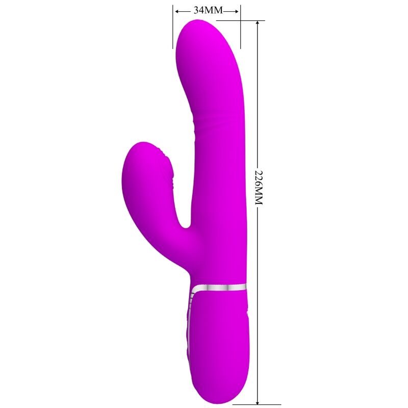 Comprar PRETTY LOVE Vibrador Multifunción Fucsia – Estimulador Con 7 Modos De Vibración Para Placer Personalizado-Noxtic