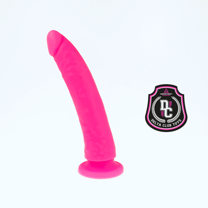 Comprar DELTA CLUB Dildo Realista Rosa – Silicona Médica Para Exploración Confortable-Noxtic