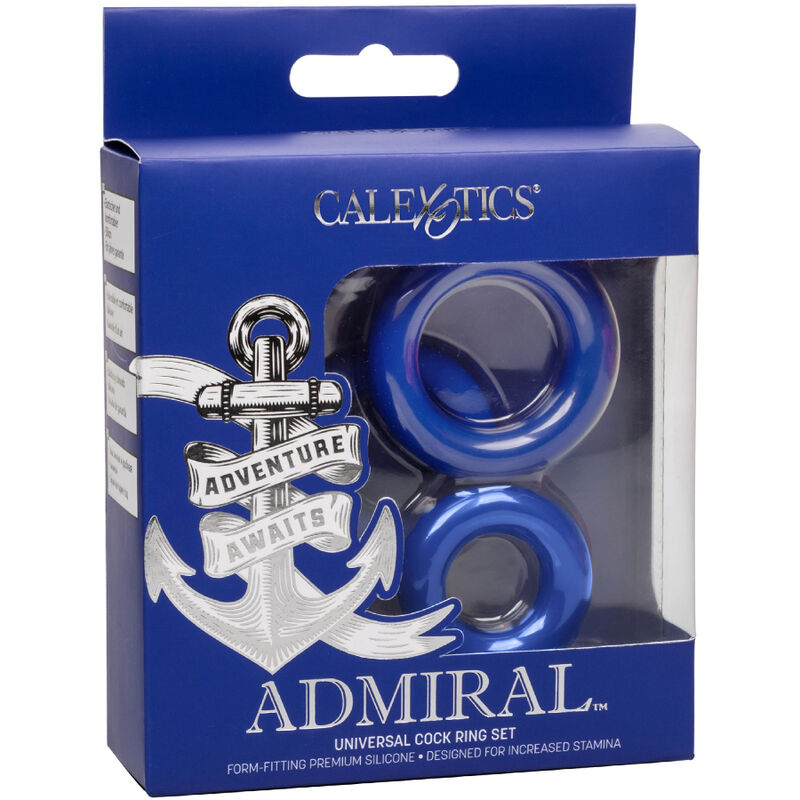 Comprar CALEXOTICS Admiral Set 3 Anillos – Ajuste Confortable Para Mejora De Placer-Noxtic