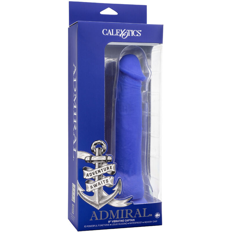 Comprar CALEXOTICS Capitán Vibrante Admiral 8 Inch – Diseño Ergonómico Para Una Experiencia Sensorial Única-Noxtic