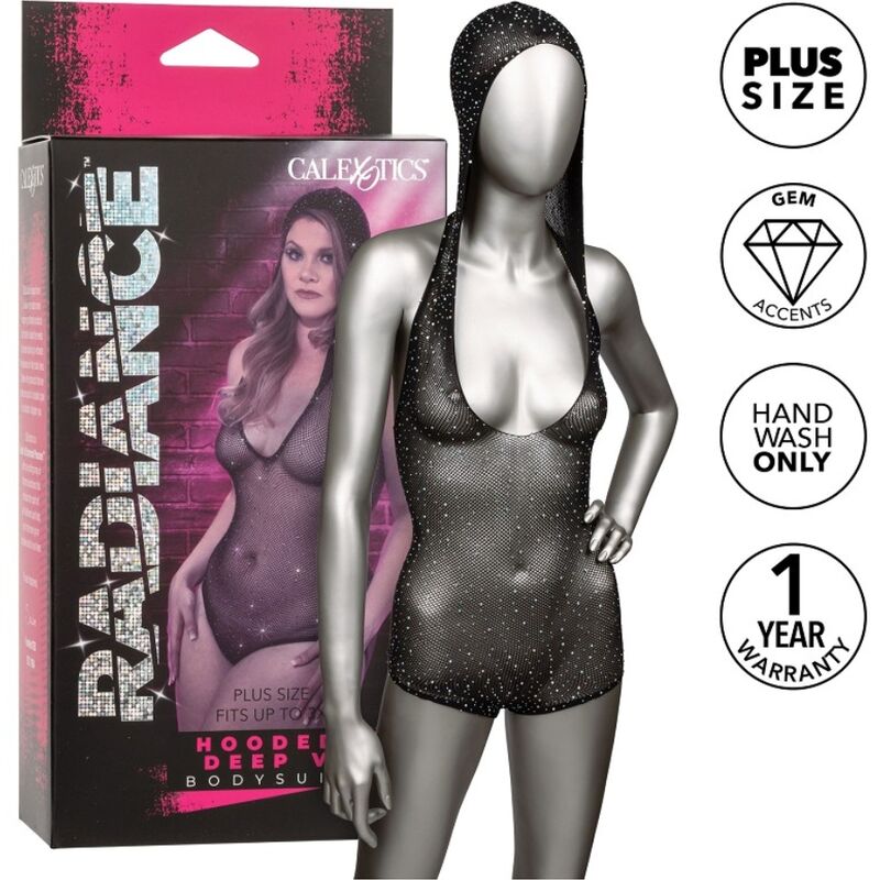 Comprar CALEXOTICS Body Radiance Con Capucha – Diseño Elegante Para Comodidad Y Confianza En Talla Grande-Noxtic