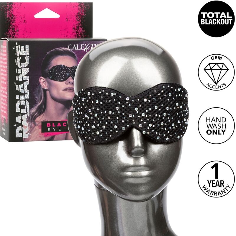 Comprar CALEXOTICS Radiance Máscara De Ojos Pedrería Opaca – Accesorio Elegante Para Estimulación Sensorial-Noxtic