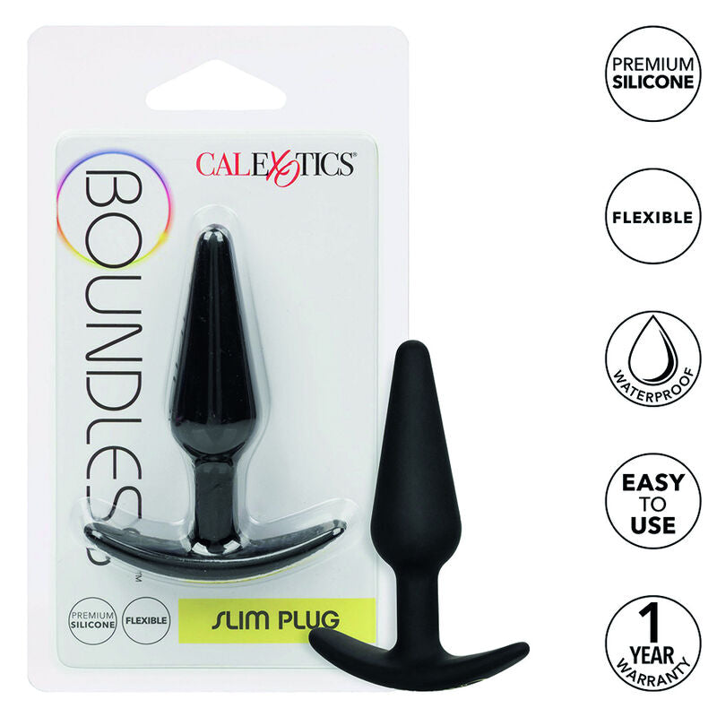 Comprar CALEXOTICS Boundless Plug Anal Delgado – Diseño Cónico Para Exploración Sensual Con Comodidad-Noxtic