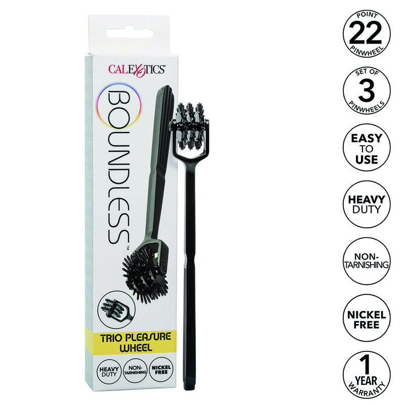 Comprar CALEXOTICS Boundless Rueda De Placer Trio – Juguete Innovador Con Tres Molinillos Giratorios Para Placer Sensorial-Noxtic