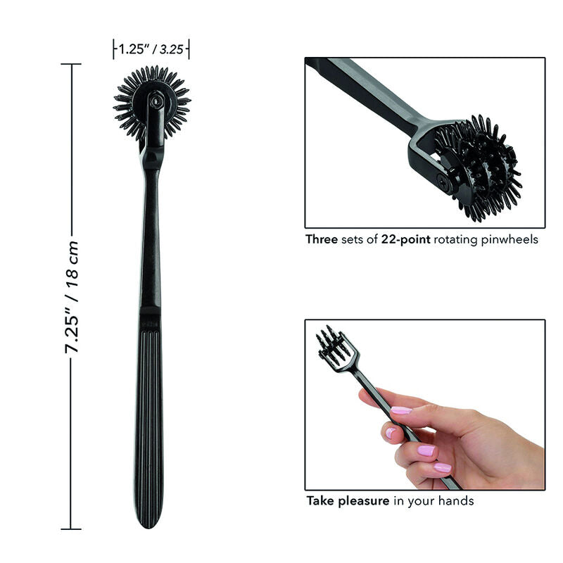 Comprar CALEXOTICS Boundless Rueda De Placer Trio – Juguete Innovador Con Tres Molinillos Giratorios Para Placer Sensorial-Noxtic