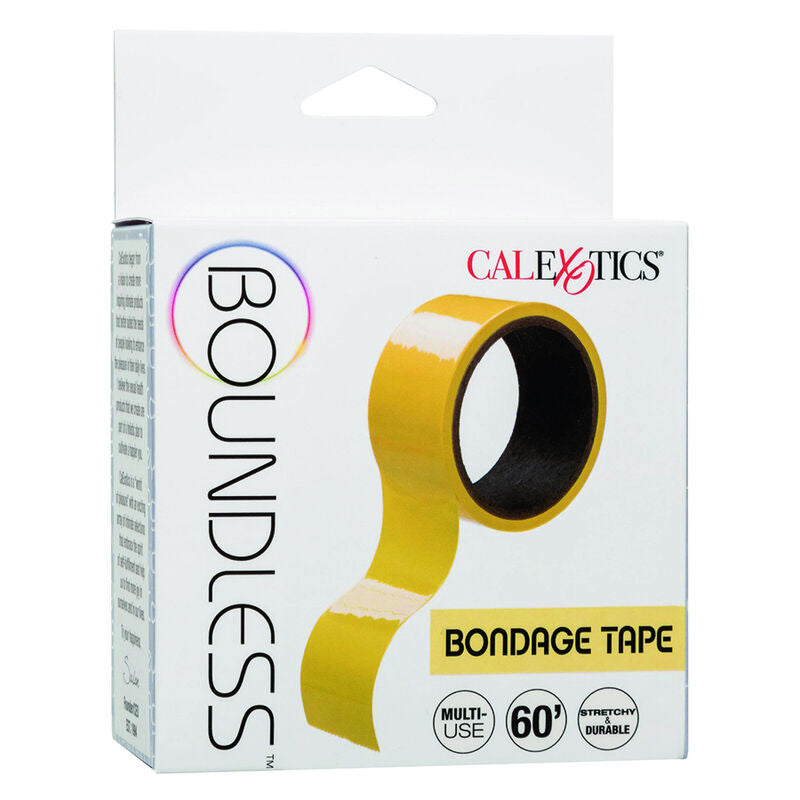 Comprar CALEXOTICS Cinta De Esclavitud Amarillo – Cinta Bondage Elástica Y Reutilizable Para Juego Creativo-Noxtic