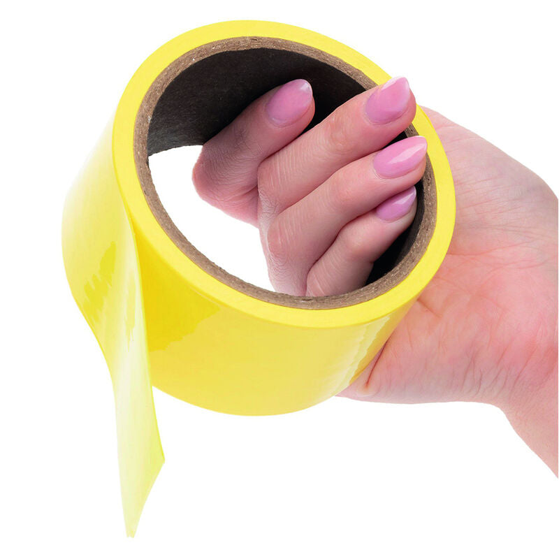 Comprar CALEXOTICS Cinta De Esclavitud Amarillo – Cinta Bondage Elástica Y Reutilizable Para Juego Creativo-Noxtic