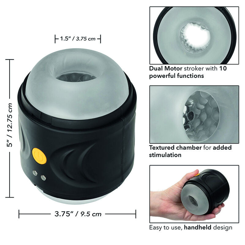 Comprar CALEXOTICS Boundless Doble Motor – Estimulador Vibratorio Impermeable Con Diseño De Doble Entrada-Noxtic