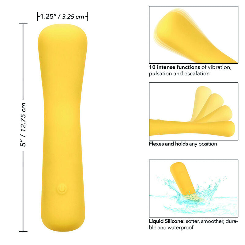 Comprar CALEXOTICS Boundless Mini Wand Flexible – Masajeador Compacto Con 10 Funciones De Vibración-Noxtic