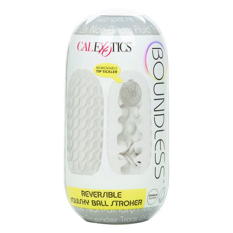 Comprar CALEXOTICS Boundless Stroker Blando Reversible Gris – Juguete Versátil Con Diseño Suave Para Placer Personal-Noxtic