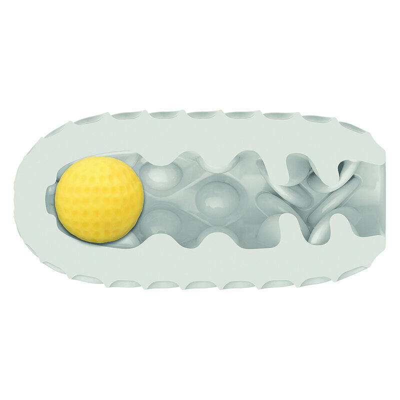 Comprar CALEXOTICS Boundless Stroker Blando Reversible Amarillo – Diseño Ergonómico Para Placer Versátil-Noxtic