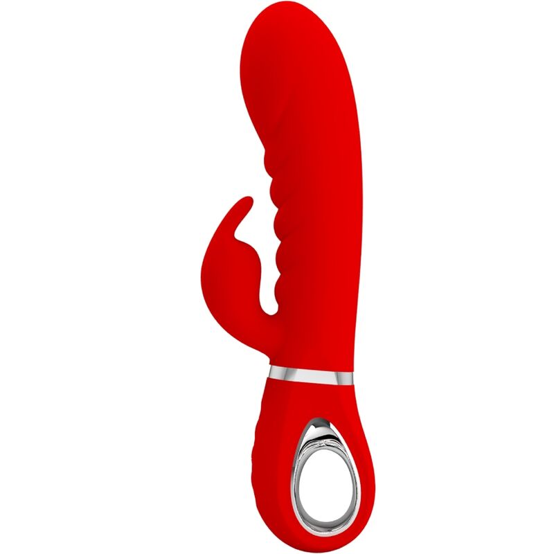 Comprar Pretty Love Prescott Vibrador Multifunción Rojo – Masajeador Suave Con Estimulación Dual-Noxtic