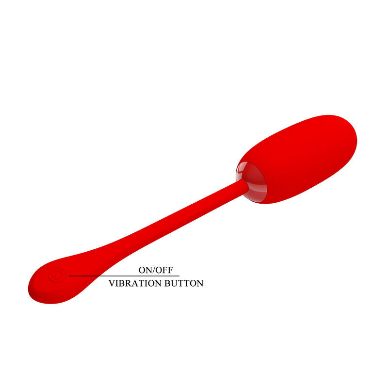 Comprar Pretty Love Huevo Vibrador Rojo – Diseño Impermeable Y Recargable Para Estimulación Precisa-Noxtic