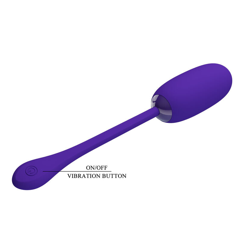 Comprar PRETTY LOVE Julius Huevo Vibrador Lila – Impermeable Y Recargable Para Placer Discreto-Noxtic