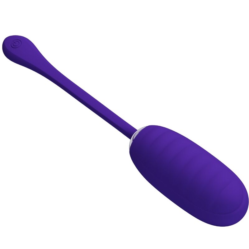 Comprar PRETTY LOVE Kirk Huevo Vibrador Recargable Lila – Diseño Discreto Con Libertad Sensorial-Noxtic