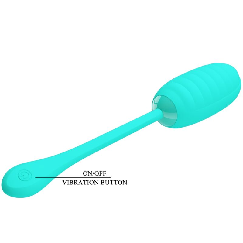 Comprar Pretty Love Kirk Huevo Vibrador Verde Agua – Juguete Erótico Recargable Con Diseño Discreto y Versátil-Noxtic
