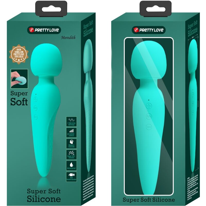 Comprar Pretty Love Meredith – Masajeador De 12 Modos Con Diseño Ergonómico Y Silicona Suave-Noxtic