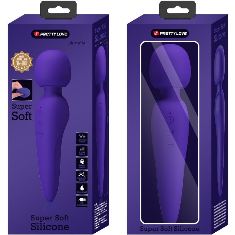 Comprar Pretty Love Meredith – Masajeador Con 12 Modos De Vibración Para Experiencia Sensorial Única-Noxtic