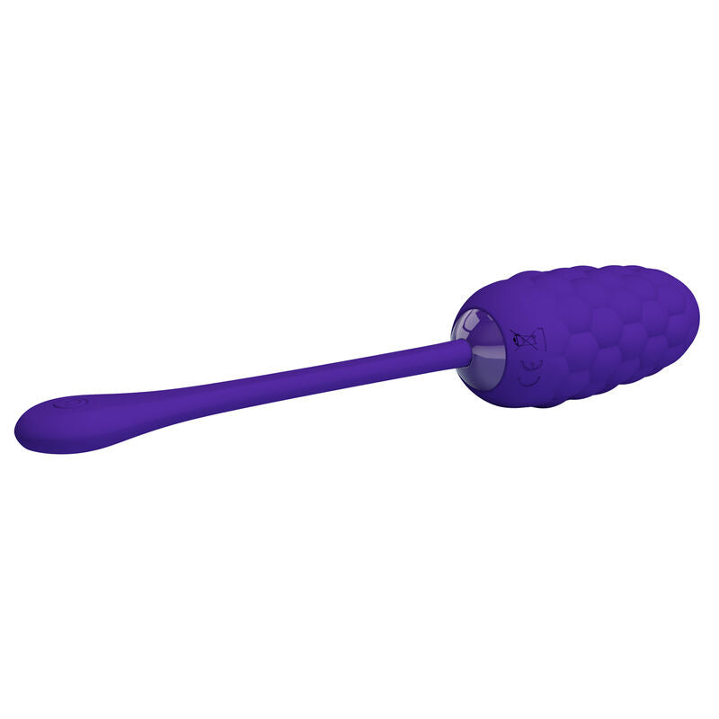 Comprar Pretty Love Huevo Vibrador Lila – Diseño Con Textura Marina Y 12 Funciones De Vibración-Noxtic
