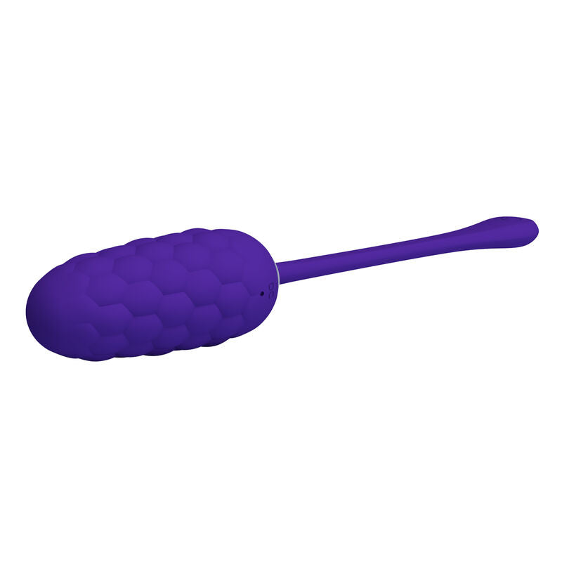 Comprar Pretty Love Huevo Vibrador Lila – Diseño Con Textura Marina Y 12 Funciones De Vibración-Noxtic