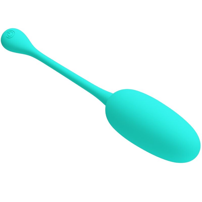 Comprar PRETTY LOVE Huevo Vibrador Recargable Verde Agua – Diseño Elegante Para Placer Personalizado-Noxtic