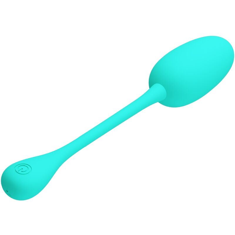 Comprar PRETTY LOVE Huevo Vibrador Recargable Verde Agua – Diseño Elegante Para Placer Personalizado-Noxtic