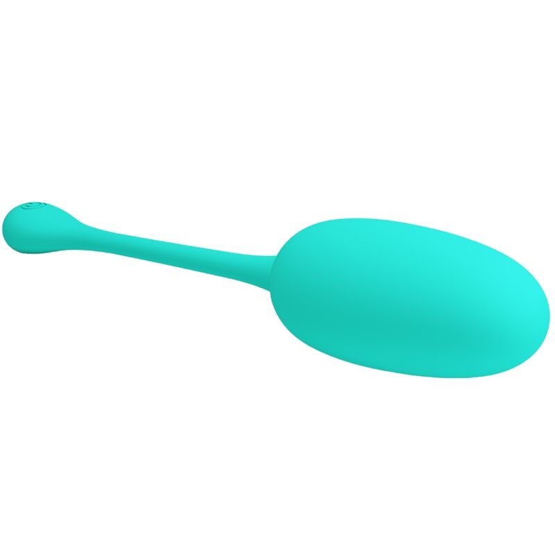 Comprar PRETTY LOVE Huevo Vibrador Recargable Verde Agua – Diseño Elegante Para Placer Personalizado-Noxtic