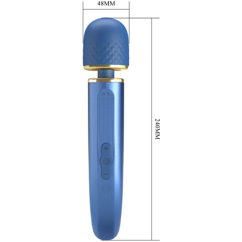 Comprar PRETTY LOVE Masajeador 7 Modos Vibración Azul – Diseño Ergonómico Para Una Experiencia Sensorial Superior-Noxtic