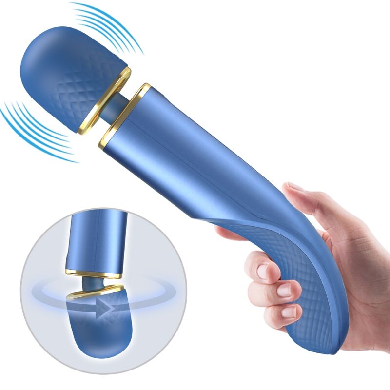 Comprar PRETTY LOVE Masajeador 7 Modos Vibración Azul – Diseño Ergonómico Para Una Experiencia Sensorial Superior-Noxtic