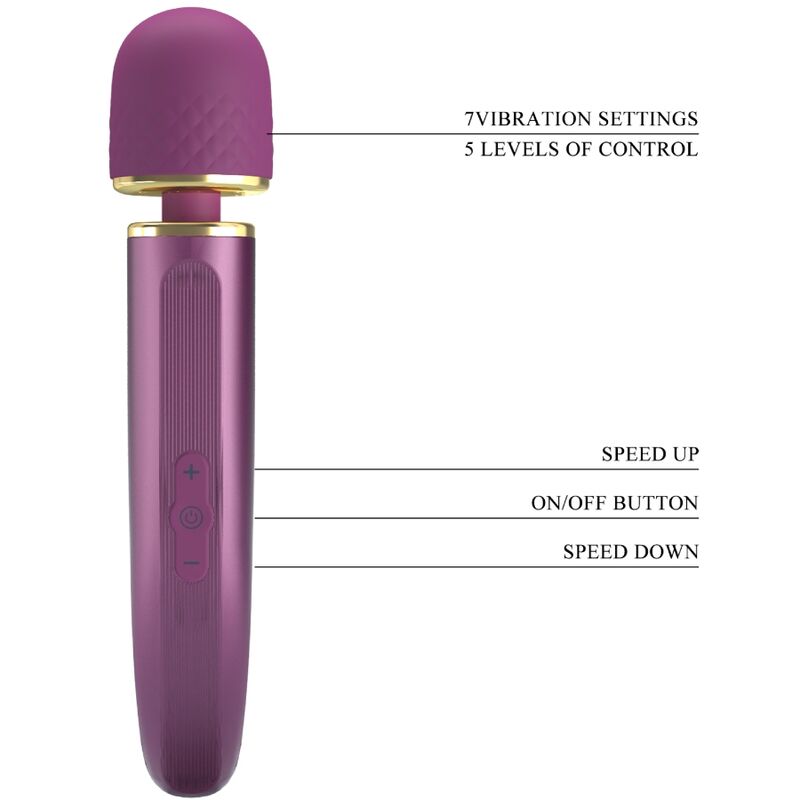 Comprar Pretty Love Masajeador 7 Modos Vibración Lila – Diseño Elegante Con Experiencia Sensorial Única-Noxtic