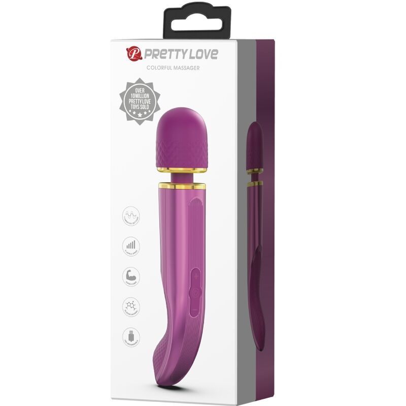 Comprar Pretty Love Masajeador 7 Modos Vibración Lila – Diseño Elegante Con Experiencia Sensorial Única-Noxtic