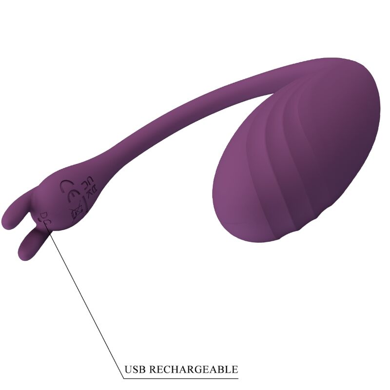 Comprar Pretty Love Catalina Vibrador Control Remoto Lila – Vibrador Recargable Con 12 Funciones Para Placer Discreto-Noxtic